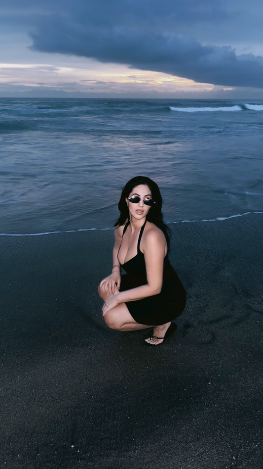 Black Cat Energy Dress